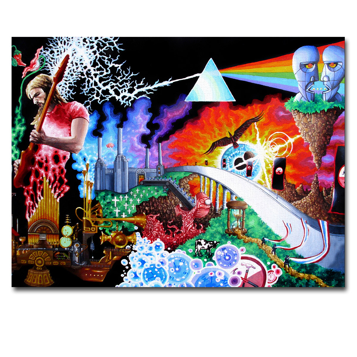 1200x1200 Pink Floyd Wall Art - Pink Floyd Painting