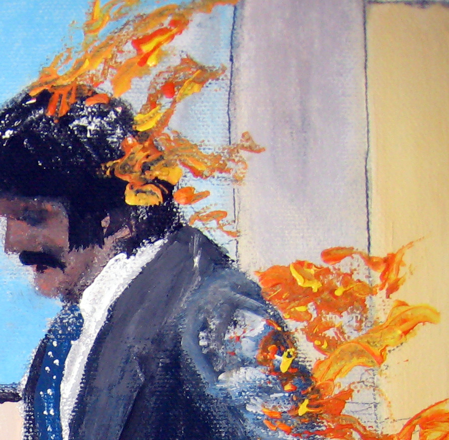 900x882 Pink Floyd Painting - Pink Floyd Painting