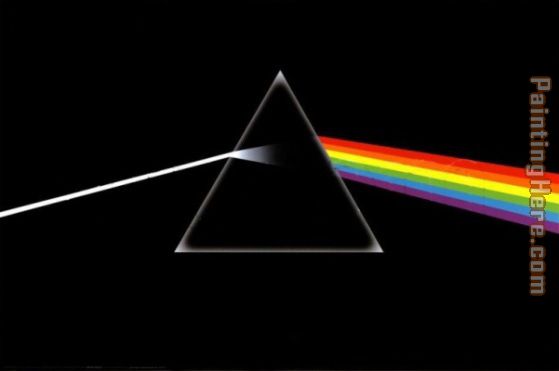 559x371 Unknown Artist Pink Floyd The Dark Side Of The Moon Painting - Pink Floyd Painting