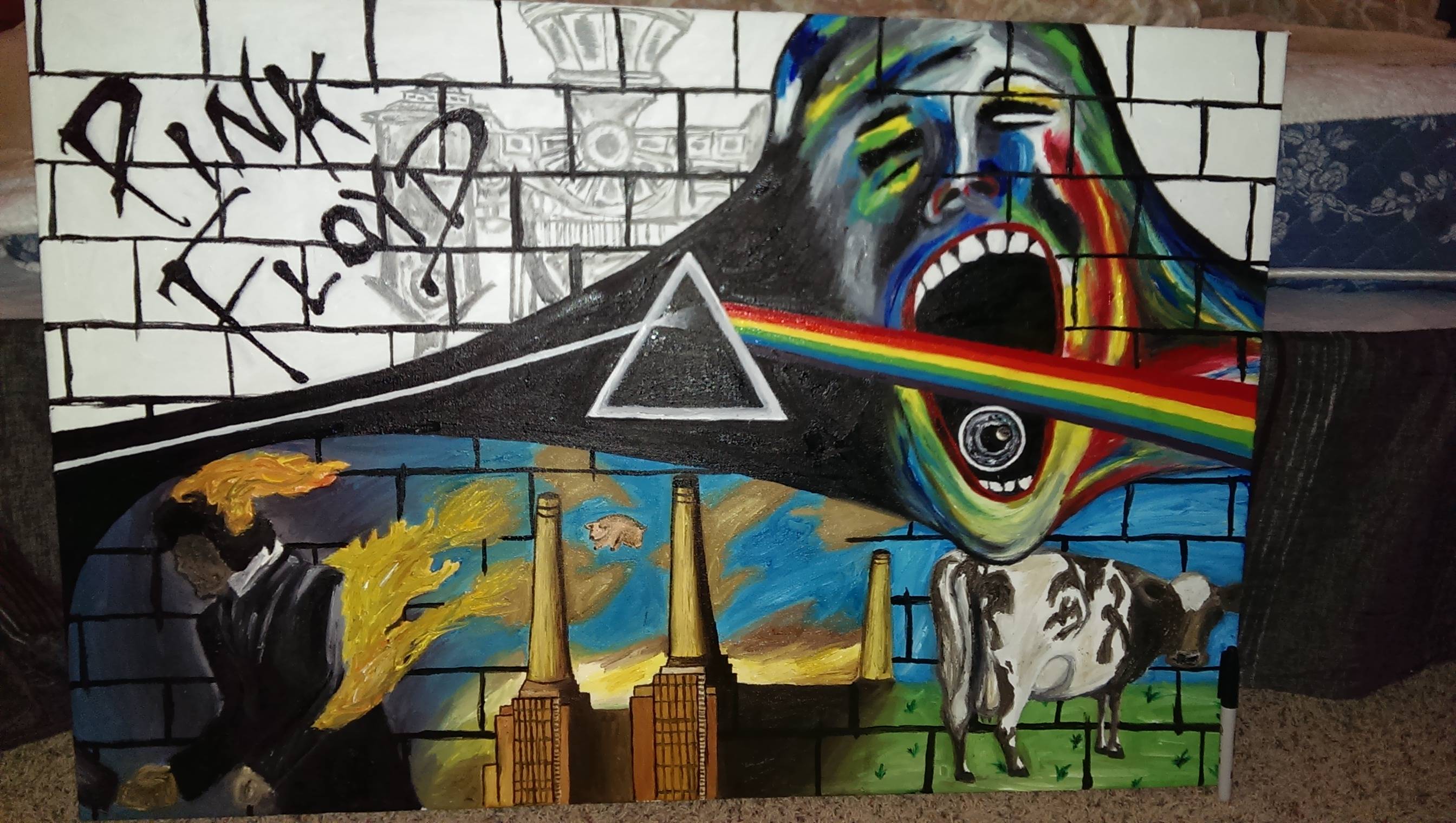 Pinkfloyd - Pink Floyd Painting.