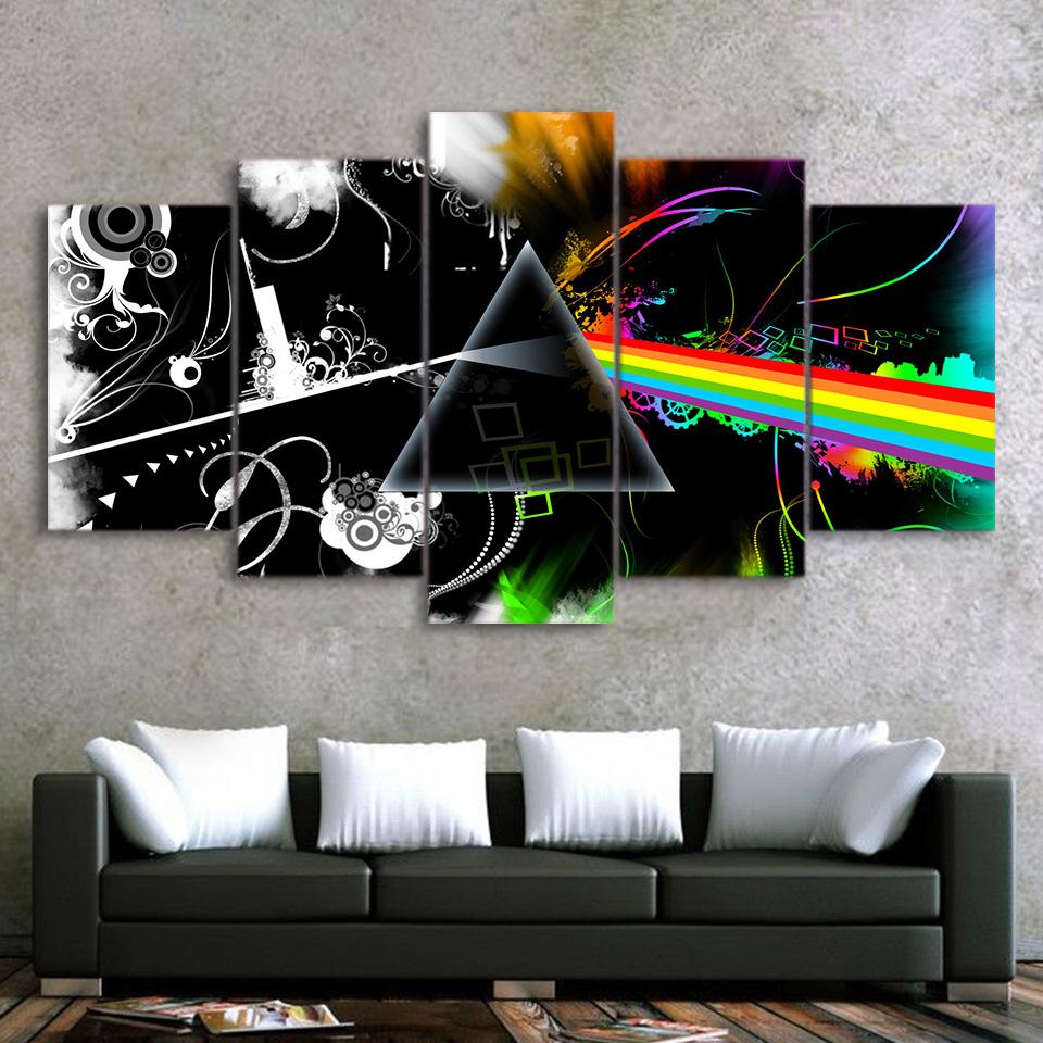 960x960 Pink Floyd Wall Art Panel Picture Print On Canvas Home Decor - Pink Floyd The Wall Painting