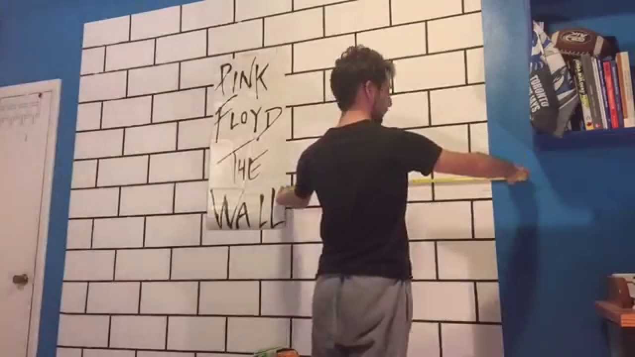 1280x720 My New Painting Of Pink Floyd The Wall (Time Laps Video) - Pink Floyd The Wall Painting
