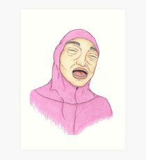 210x230 Pink Guy Painting Amp Mixed Media Art Prints Redbubble - Pink Guy Painting