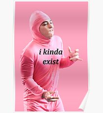 210x230 Pink Guy Painting Amp Mixed Media Posters Redbubble - Pink Guy Painting