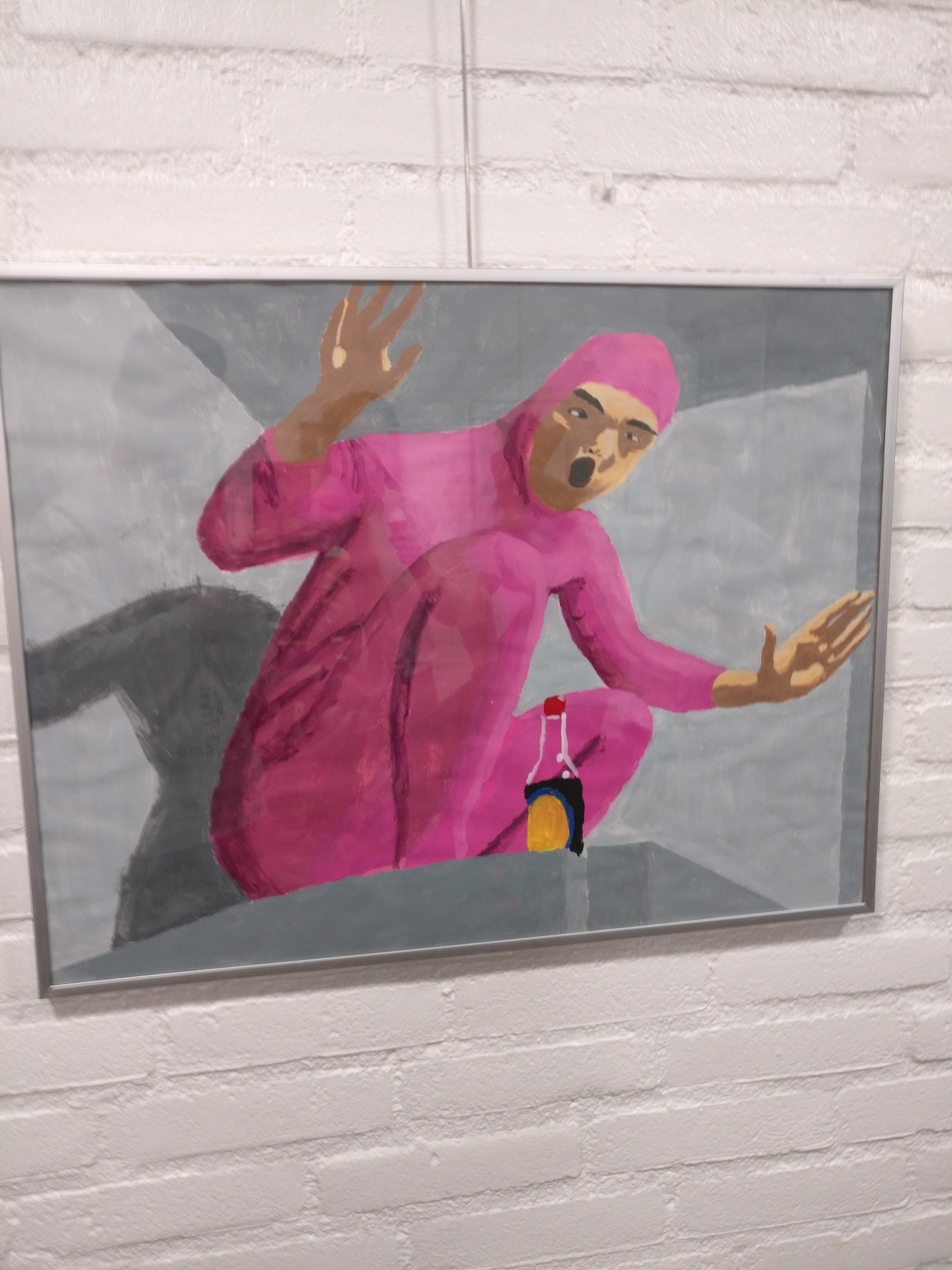 3480x4640 Someone - Pink Guy Painting