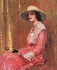 241x300 Think Pink! (Guy Rose, The Model) Wearable Art - Pink Guy Painting