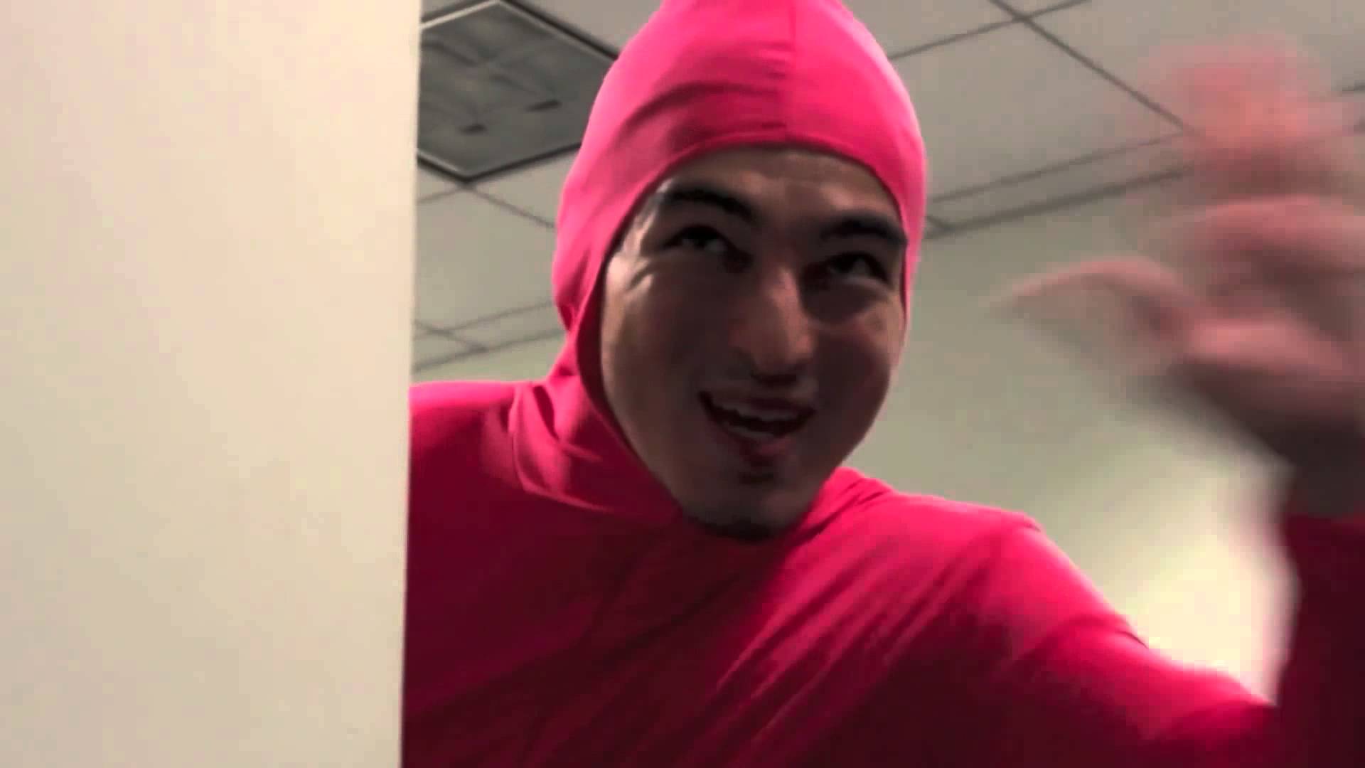 1920x1080 Hey Boss Pink Guy - Pink Guy Painting
