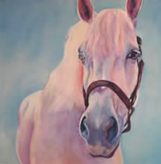 229x233 Beautiful Horses Of Pennsylvania - Pink Horse Painting