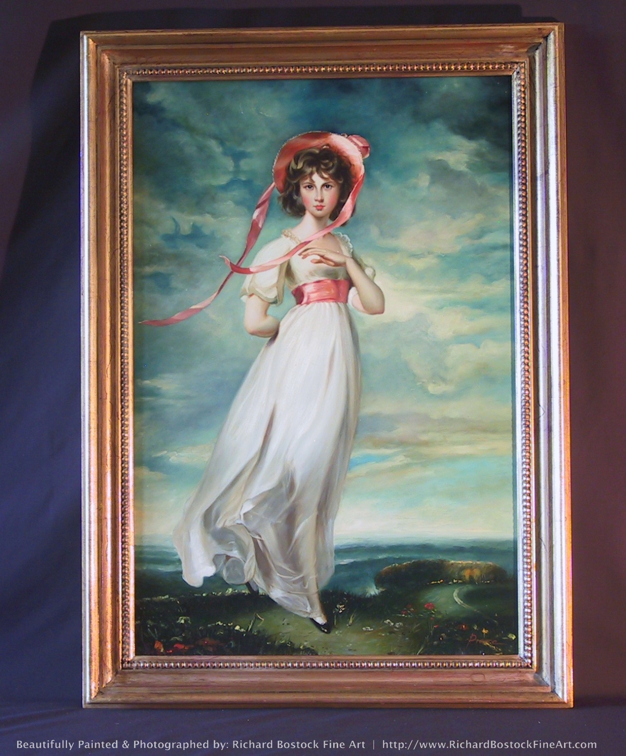 1242x1500 Richard Bostock Fine Art Gallery Past Projects - Pink Lady Painting