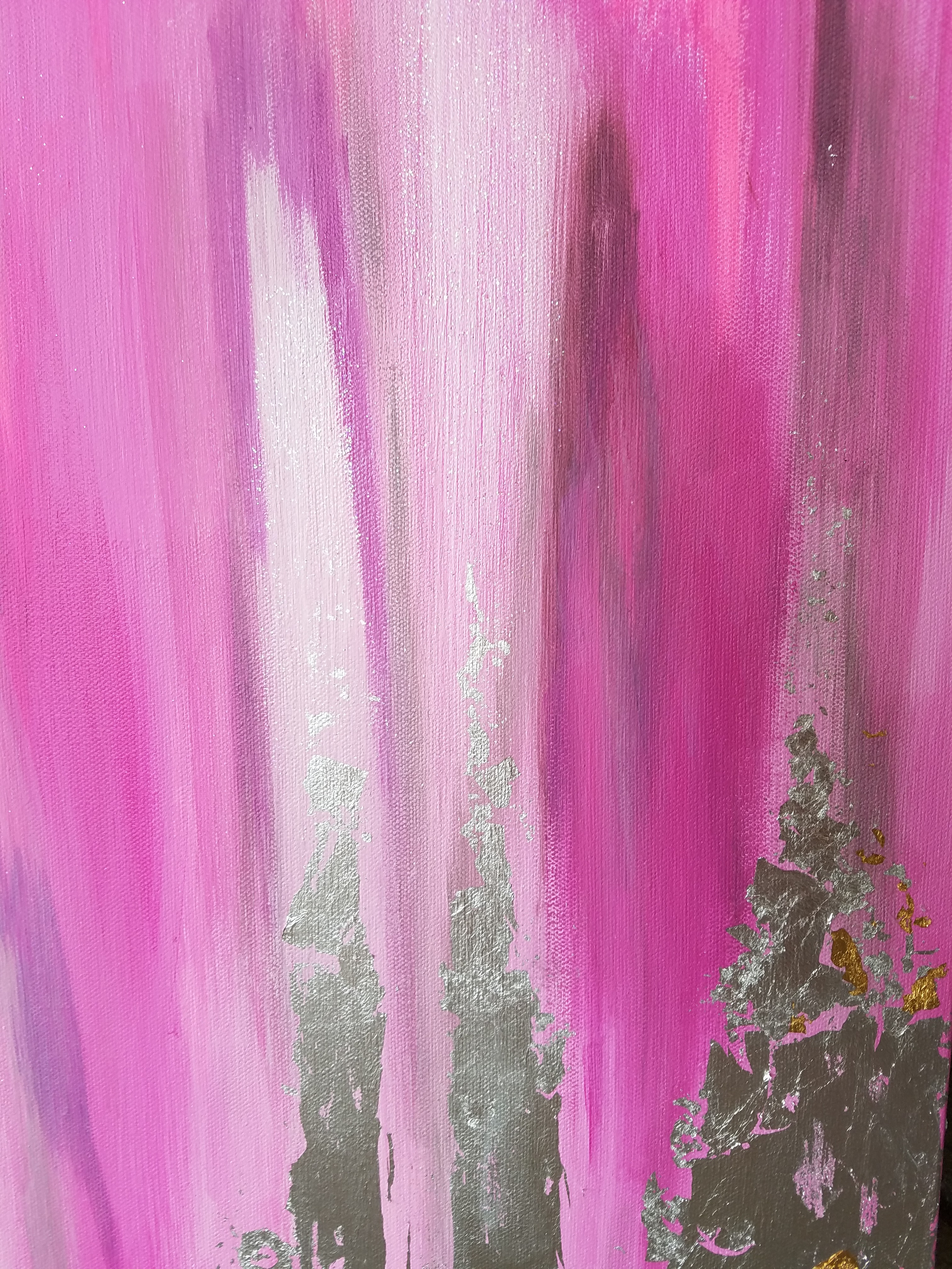 3024x4032 Pink Dream~48x36 Qzdesigngallery - Pink Painting