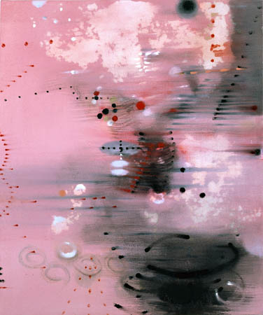 376x450 Pink Painting ( Tracer)' 2005 (Oil On Canvas) - Pink Painting