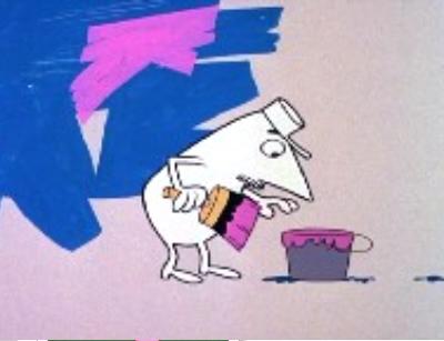 400x307 Pink Panther - Pink Panther Painting