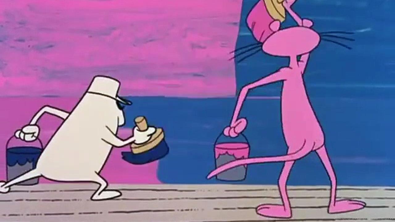 1280x720 Pink Panther Pictures, Images, Graphics - Pink Panther Painting