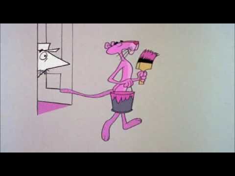 480x360 Dibu] Pink Panther 001 - Pink Panther Painting