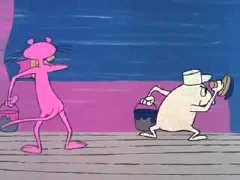 480x360 The Pink Panther Ep1 Paint - Pink Panther Painting