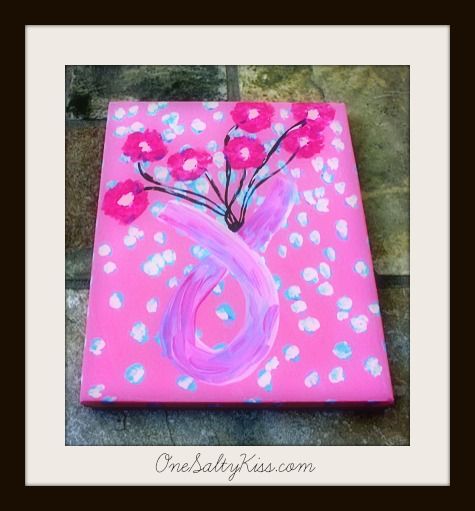 475x511 Simple Diy Breast Cancer Ribbon Painting Paintings - Pink Ribbon Painting