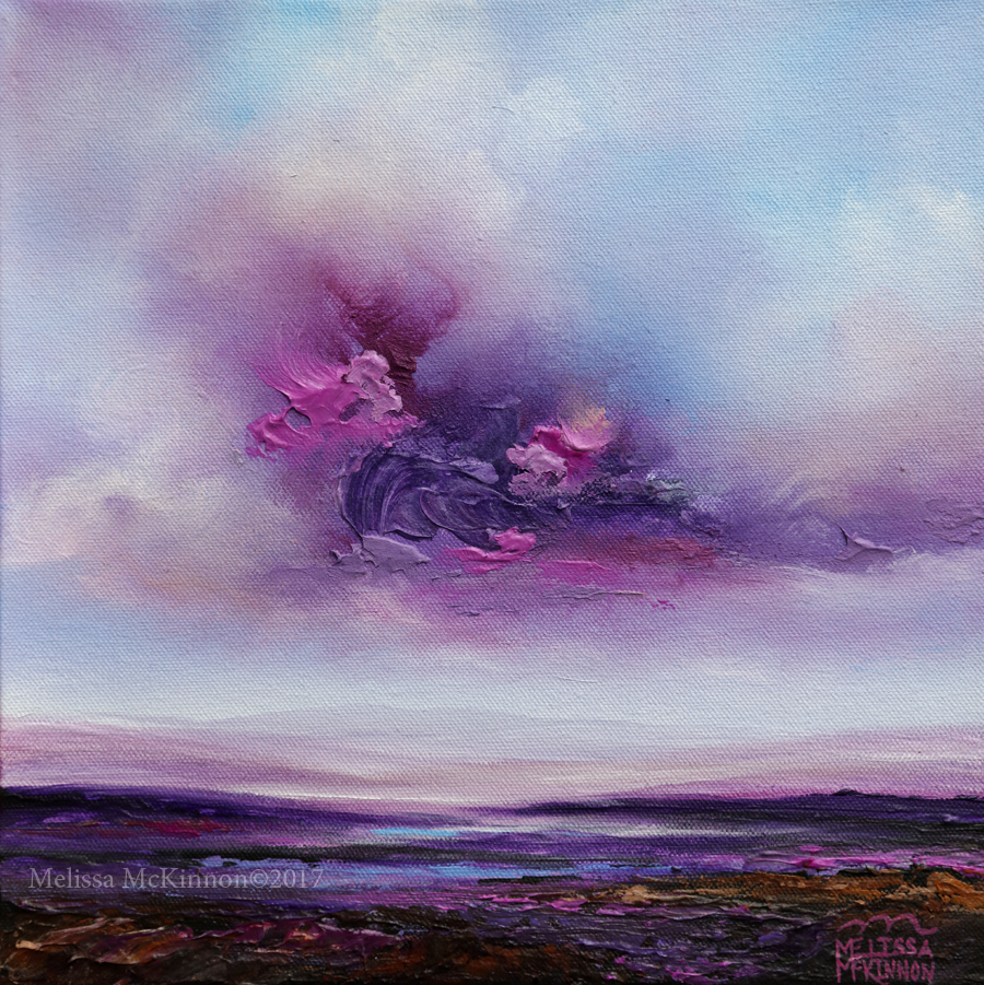900x901 Beautiful Ocean Beach And Sunset Sky With Clouds Landscape - Pink Sky Painting