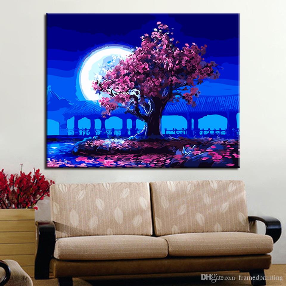 Pink Tree Painting