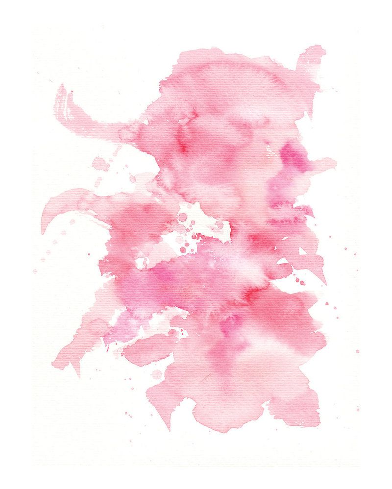 800x998 Watercolor Texture 8 Design - Pink Watercolor Painting