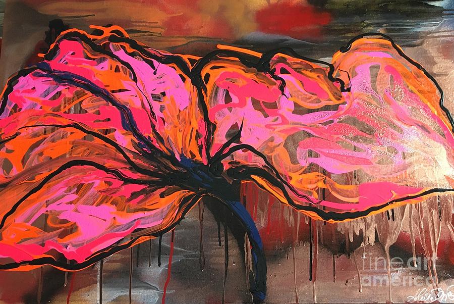 900x602 Pinkie Painting By Sheila Mcphee - Pinkie Painting