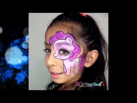 480x360 Pinkie Pie My Little Pony Y Time Lapse Face Painting - Pinkie Painting