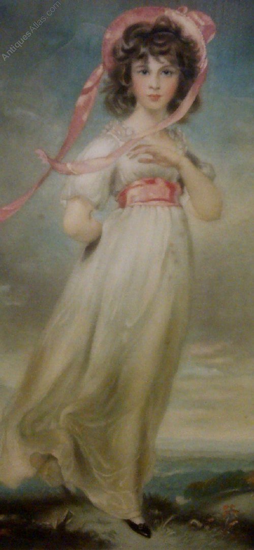 500x1082 Antiques Atlas - Pinkie Painting