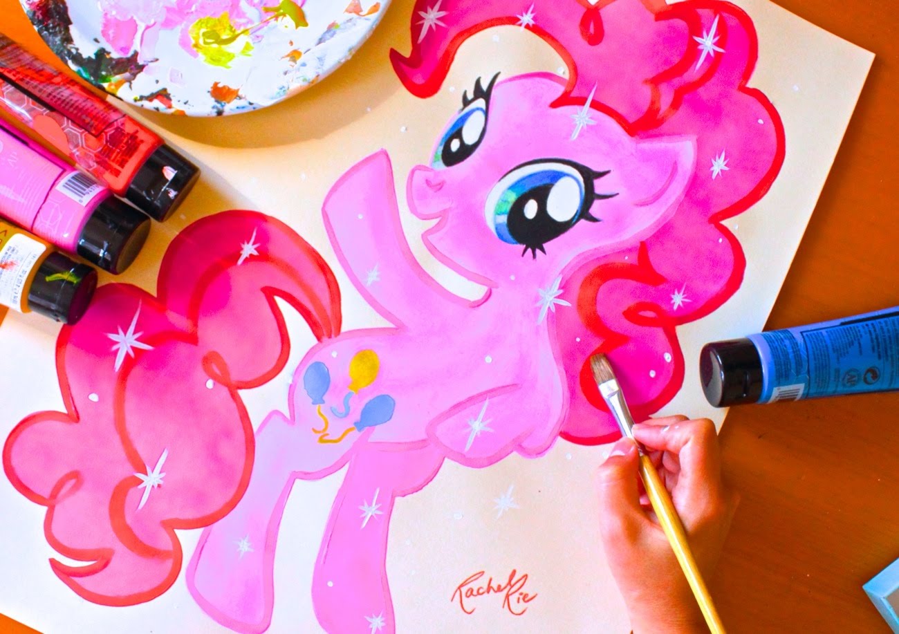 1300x917 Painting Pinkie Pie My Little Pony Easy Amp Budget - Pinkie Pie Painting
