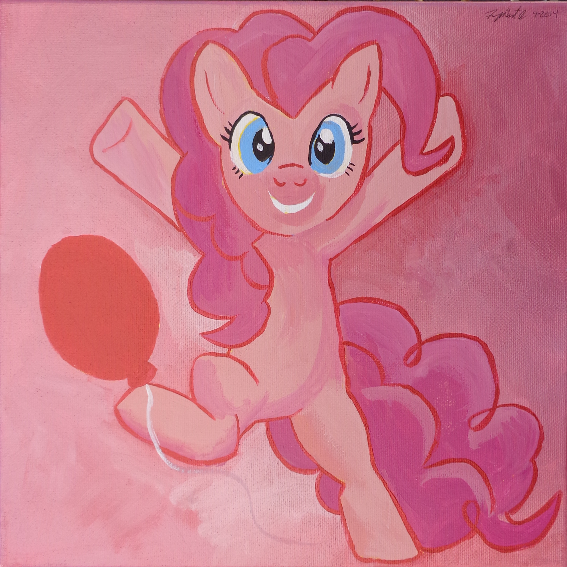2252x2252 Pinkie Pie Painting Weasyl - Pinkie Pie Painting