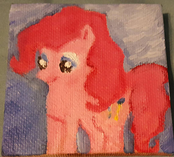 570x512 Pinkie Pie Painting - Pinkie Pie Painting