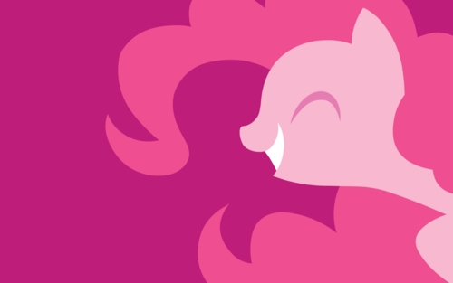 500x313 Lurking Rhythmically Mlp Dampd Pinkie Pie - Pinkie Pie Painting