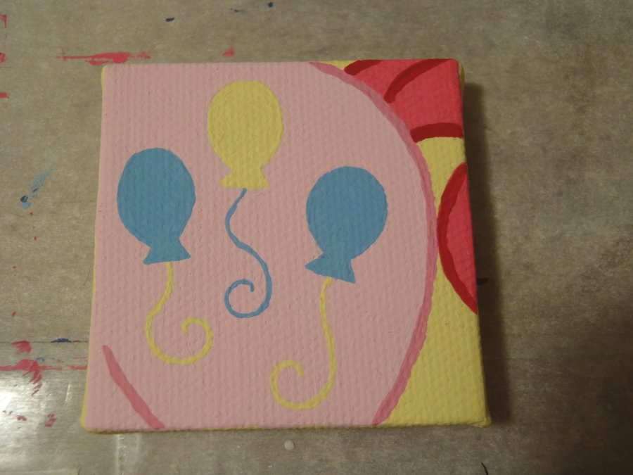 900x675 Mlp Pinkie Pie Mini Painting By Sorenli - Pinkie Pie Painting