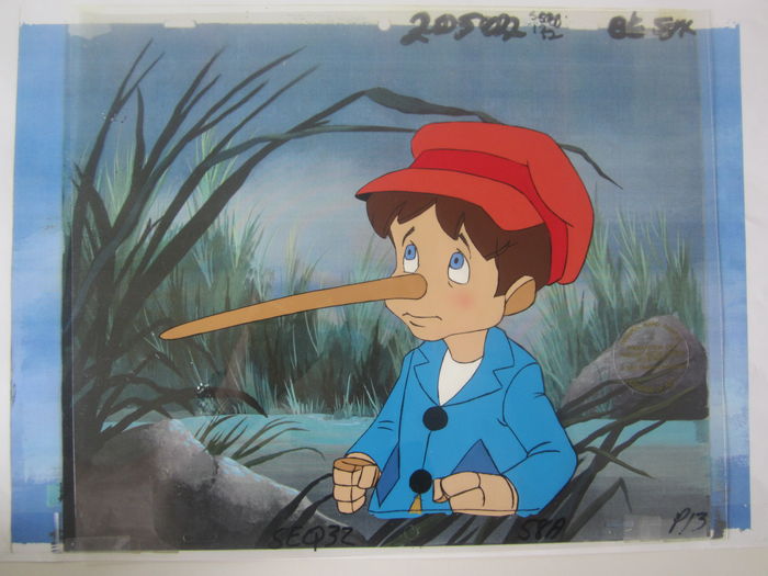 700x525 Filmation Studios - Pinocchio Painting