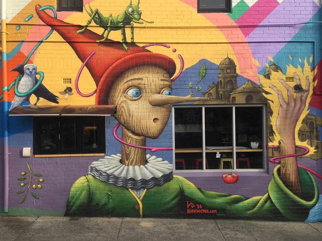 1024x768 Hayden Dewar Imagestation Melbourne Based Illustrator, Storyboard - Pinocchio Painting