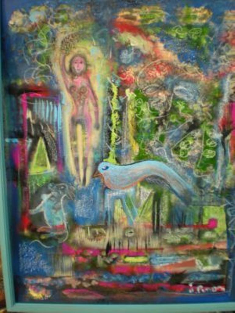 770x1027 Saatchi Art Penthesile, Reine Des Amazones Painting By Jacques Pinon - Pinon Painting