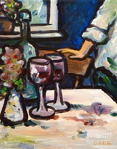237x300 Pinot Noir Paintings - Pinot Noir Painting