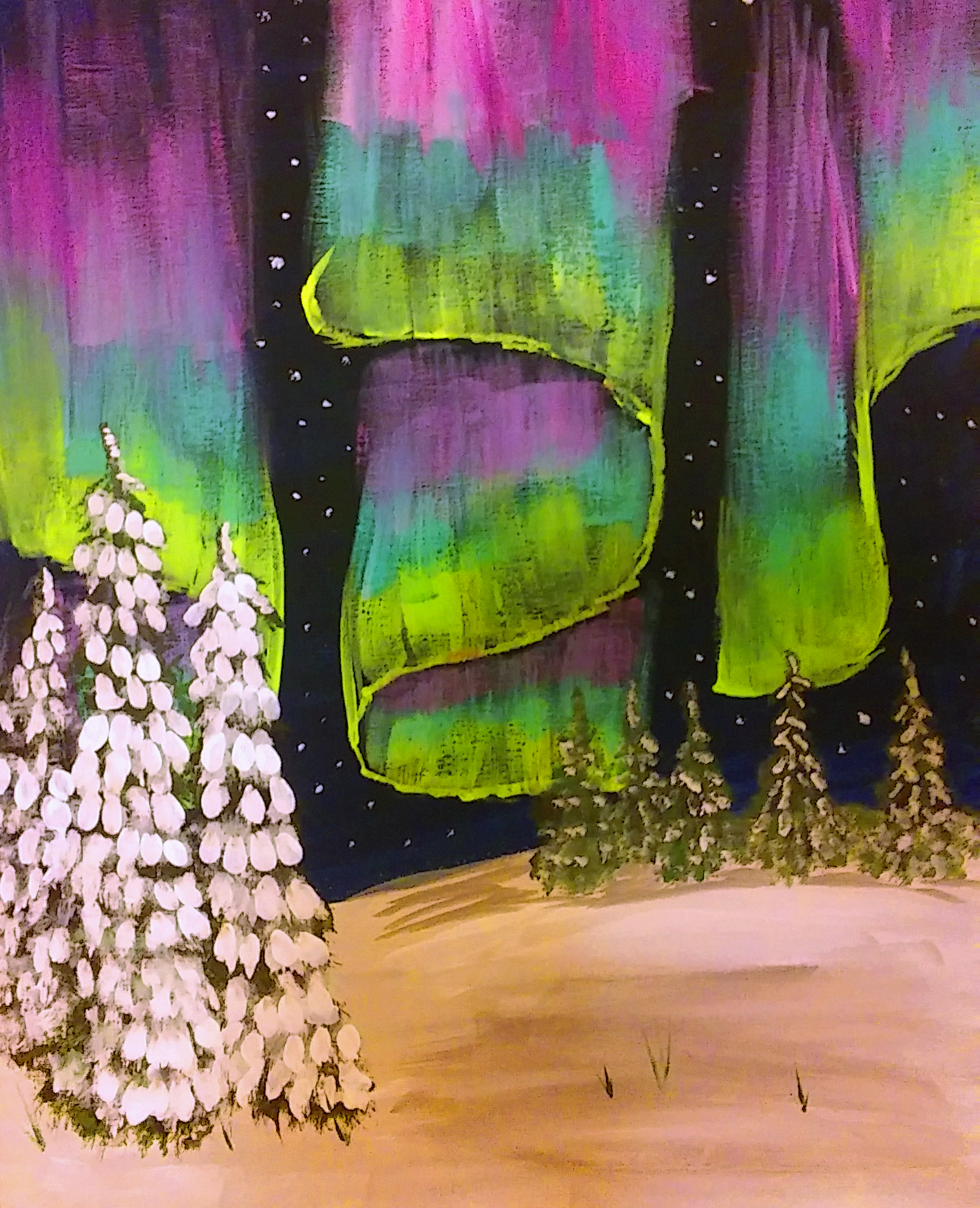 1791x2208 Version - Pinot Noir Painting