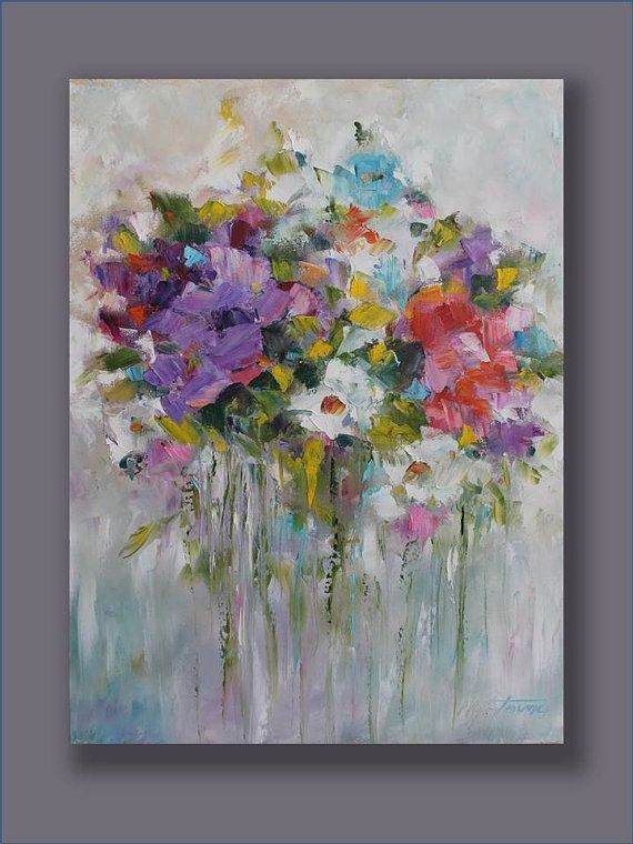 Pinterest Flower Painting at PaintingValley.com | Explore collection of ...