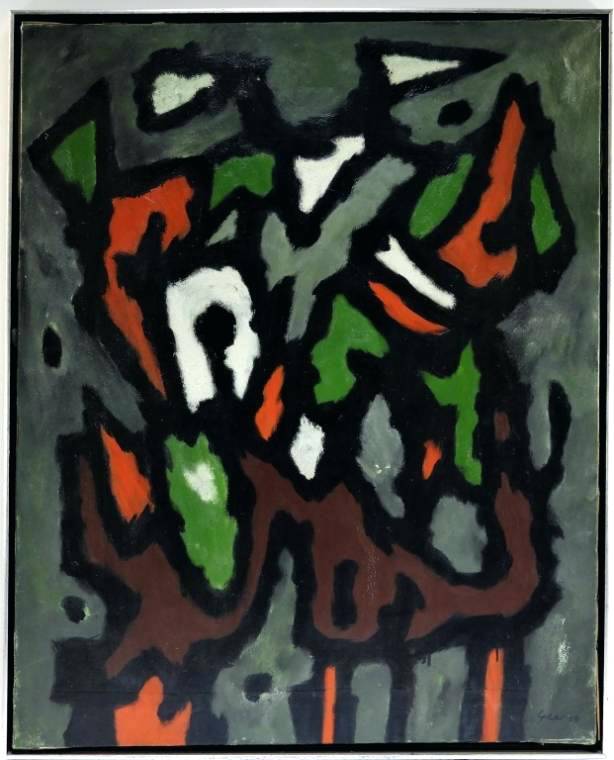 614x760 Modernist Oil Paintings Oil Painting By Abstract Modernist Gear - Pinterest Painting