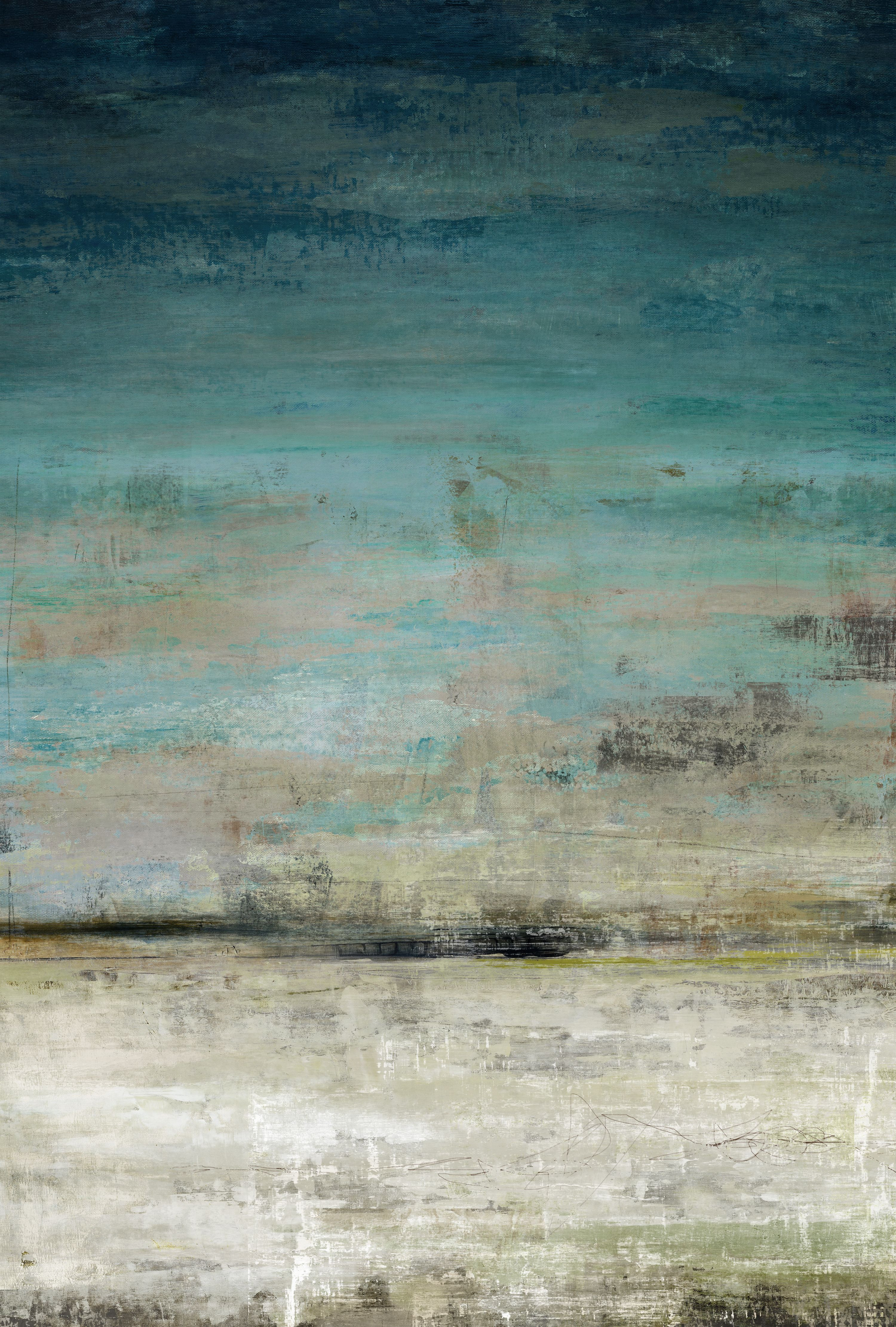 3000x4440 Teal Paintings On Canvas New Rustic Fields Next House - Pinterest Painting