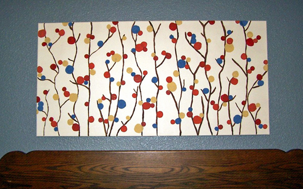 600x376 Diy Sponge Canvas Painting - Pinterest Painting