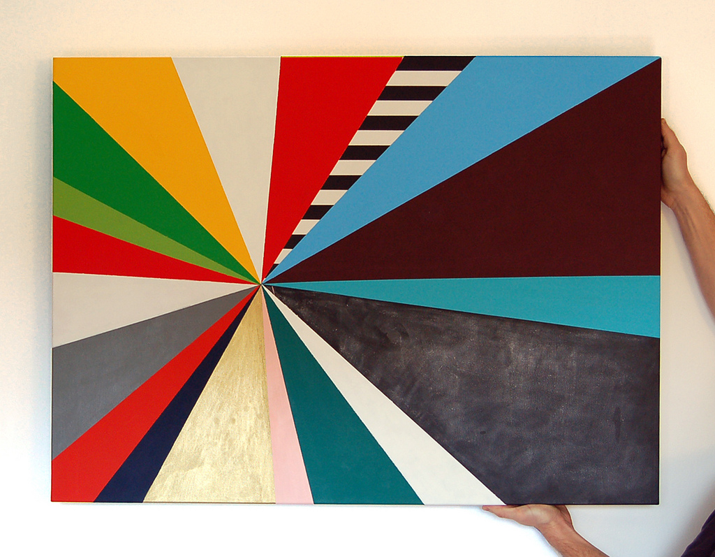 1024x797 Pinwheel Painting By Robayre Robayre - Pinwheel Painting