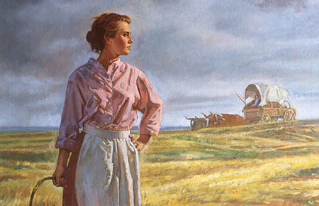 450x290 It Ain'T Easy Gettin' Gone Down The Lament Of A Prairie - Pioneer Woman Painting