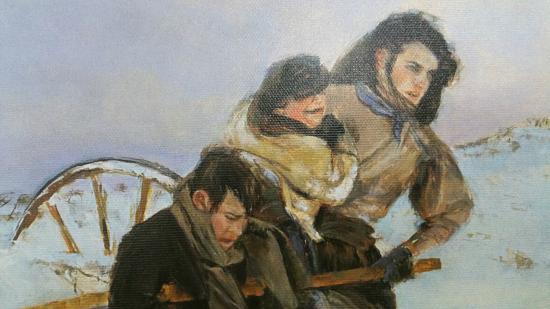 550x309 Pioneer Woman Struggling To Get Through The Journey - Pioneer Woman Painting