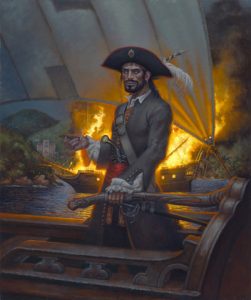 251x300 Pirate Painting For Museum Don Maitz - Pirate Painting