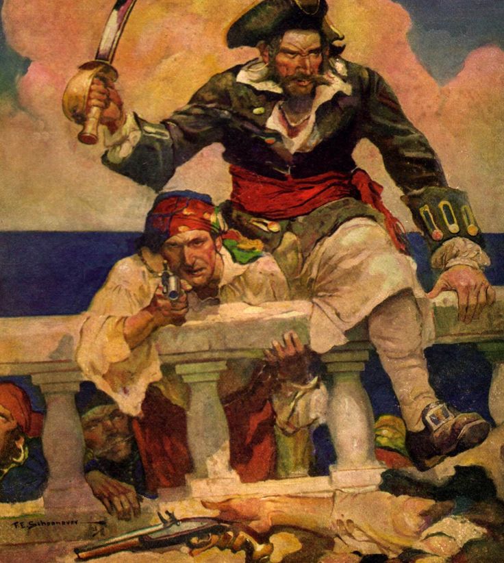 736x822 The 211 Best Pirates Who Plunder Images On Pirate Art - Pirate Painting