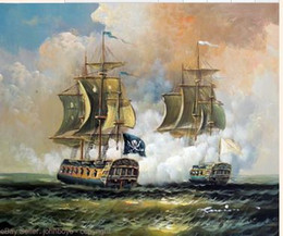 260x217 Pirate Ship Paintings Canada Best Selling Pirate Ship Paintings - Pirate Ship Canvas Painting