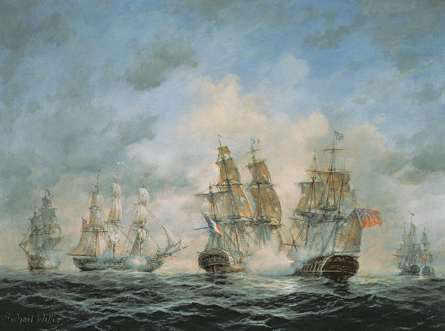 Pirate Ship Painting