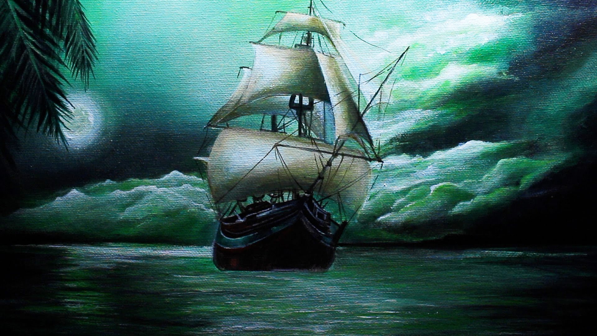 Pirate Ship Painting at Explore collection of