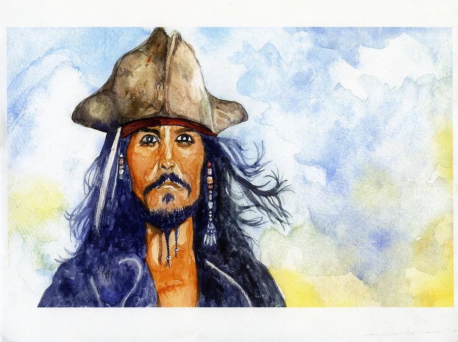 900x672 Pirates Of The Caribbean Painting By Mark Benton - Pirates Of The Caribbean Painting