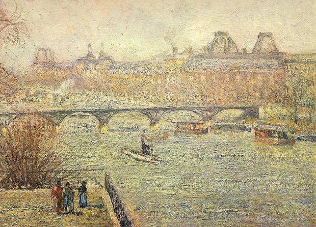 644x462 Pissarro Painting In Gurlitt Trove Is Nazi Loot - Pissarro Painting
